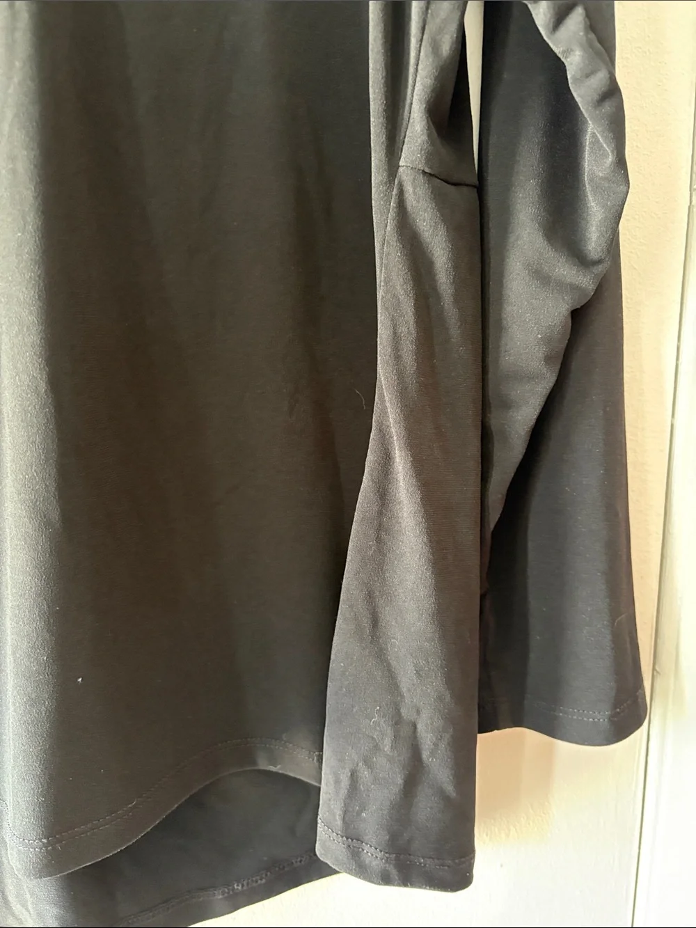 Michael Kors Black Long-Sleeve Chain-Detail Top